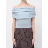 ドレープオフショルコンパクトニット | MERCURYDUO | 詳細画像33 