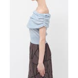 ドレープオフショルコンパクトニット | MERCURYDUO | 詳細画像34 