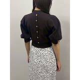 ブラウン | 総針パワショルスリットスリーブニット | MERCURYDUO