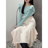 ペプラムラッフルコンパクトニット | MERCURYDUO | 詳細画像36 