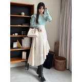 ペプラムラッフルコンパクトニット | MERCURYDUO | 詳細画像37 