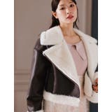 ペプラムラッフルコンパクトニット | MERCURYDUO | 詳細画像5 