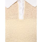 クリアボタンポロニット | MERCURYDUO | 詳細画像28 