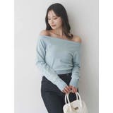 3WAYボートネックニット | MERCURYDUO | 詳細画像7 