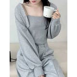 【WEB限定】裏毛キャミアンサンブル | MERCURYDUO | 詳細画像1 