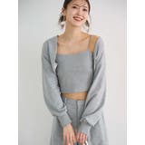 【WEB限定】裏毛キャミアンサンブル | MERCURYDUO | 詳細画像3 