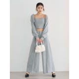 【WEB限定】裏毛キャミアンサンブル | MERCURYDUO | 詳細画像6 