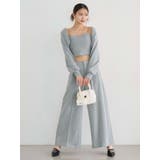 【WEB限定】裏毛キャミアンサンブル | MERCURYDUO | 詳細画像7 