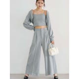 【WEB限定】裏毛キャミアンサンブル | MERCURYDUO | 詳細画像8 