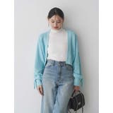 ショルダーレースアップカーデ | MERCURYDUO | 詳細画像12