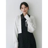 ショルダーレースアップカーデ | MERCURYDUO | 詳細画像26