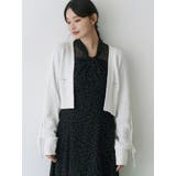 ショルダーレースアップカーデ | MERCURYDUO | 詳細画像28