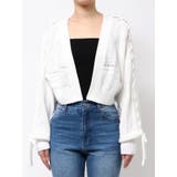 ショルダーレースアップカーデ | MERCURYDUO | 詳細画像36