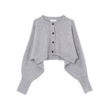 【OUNNOUN】ミドルゲージクロップドカーデ | MERCURYDUO | 詳細画像33