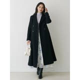 ブラック | フィットアンドフレアコート | MERCURYDUO