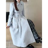 ウールスタンドカラーコート | MERCURYDUO | 詳細画像27