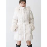 フェイクファー付きアライドロングダウン | MERCURYDUO | 詳細画像9