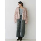 ロングフェイクファーミドルコート | MERCURYDUO | 詳細画像3