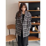 オリジナルロービングチェックPコート | MERCURYDUO | 詳細画像44 