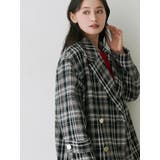 オリジナルロービングチェックPコート | MERCURYDUO | 詳細画像6 