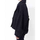 【OUNNOUN】コクーンショートコート | MERCURYDUO | 詳細画像10