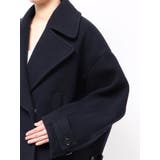 【OUNNOUN】コクーンショートコート | MERCURYDUO | 詳細画像13