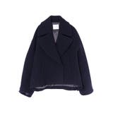 【OUNNOUN】コクーンショートコート | MERCURYDUO | 詳細画像24