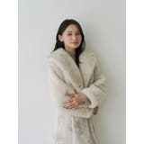 テーラードカラーフェイクファーショートコート | MERCURYDUO | 詳細画像14