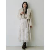 テーラードカラーフェイクファーショートコート | MERCURYDUO | 詳細画像7