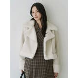 フェイクムートンボンバージャケット | MERCURYDUO | 詳細画像1