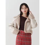 フェイクムートンボンバージャケット | MERCURYDUO | 詳細画像19