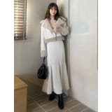 フェイクムートンボンバージャケット | MERCURYDUO | 詳細画像26