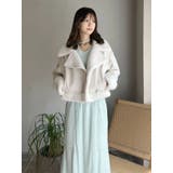 フェイクムートンボンバージャケット | MERCURYDUO | 詳細画像40