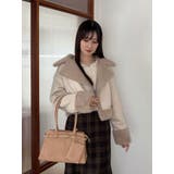 フェイクムートンボンバージャケット | MERCURYDUO | 詳細画像42