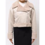 フェイクムートンボンバージャケット | MERCURYDUO | 詳細画像50