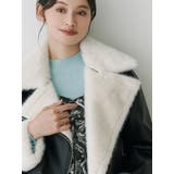 フェイクレザームートンボンバージャケット | MERCURYDUO | 詳細画像19