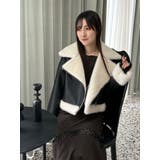 フェイクレザームートンボンバージャケット | MERCURYDUO | 詳細画像22