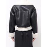 フェイクレザームートンボンバージャケット | MERCURYDUO | 詳細画像31