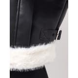 フェイクレザームートンボンバージャケット | MERCURYDUO | 詳細画像36