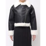 フェイクレザームートンボンバージャケット | MERCURYDUO | 詳細画像38