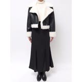 フェイクレザームートンボンバージャケット | MERCURYDUO | 詳細画像39