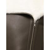 フェイクレザームートンボンバージャケット | MERCURYDUO | 詳細画像40