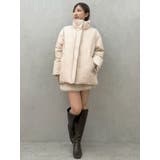 スタンドカラーミドルダウンコート | MERCURYDUO | 詳細画像21