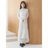 モヘヤニットスカシアミワンピース | MERCURYDUO | 詳細画像6