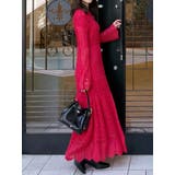 レッド | モヘヤニットスカシアミワンピース | MERCURYDUO