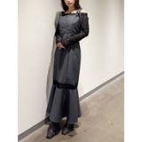 レースパネル切替ワンピース | MERCURYDUO | 詳細画像11 