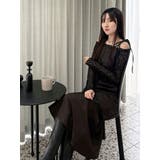 レースパネル切替ワンピース | MERCURYDUO | 詳細画像18 