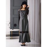 レースパネル切替ワンピース | MERCURYDUO | 詳細画像3 