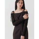 レースパネル切替ワンピース | MERCURYDUO | 詳細画像8 