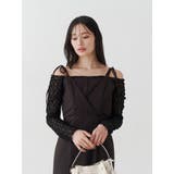 レースパネル切替ワンピース | MERCURYDUO | 詳細画像9 